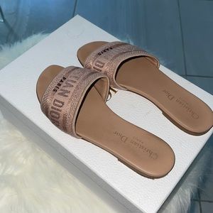 Christian Dior slides